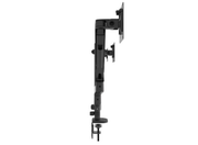 B-Tech BT7353/B Flex Trio Full Motion Triple Screen Desk Mount For Up to 32" Screens Monitor Arm Desk Mount B-Tech