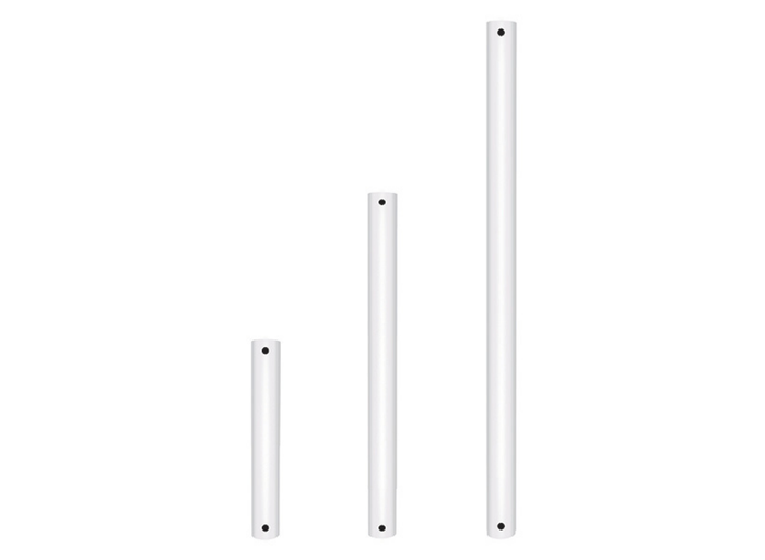 B-Tech BT7850-050/W 0.50m Length 50mm Diameter Ceiling Pole - White Projector Mount B-Tech