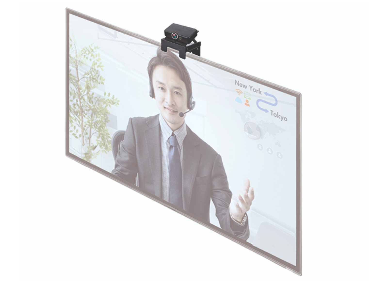 B-Tech BT7866/B Camera Shelf with Tilt