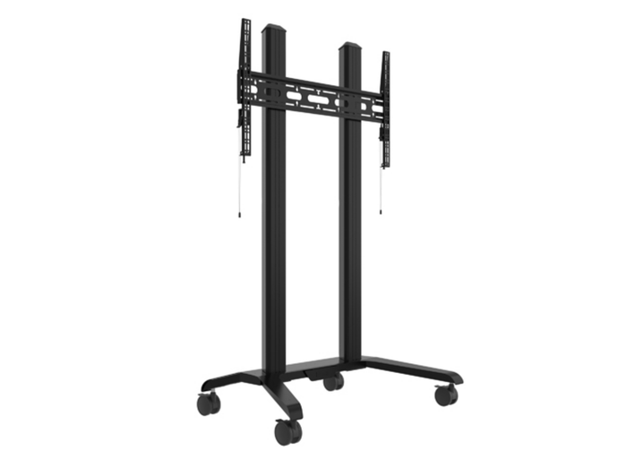 B-Tech BT8564B Universal XL Flat Screen Trolley For 65"-120" Screen Mobile Trolley B-Tech