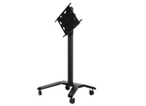 B-Tech BT8566/BB Flat Screen Trolley With Flip Rotation For 37"-75" Screen
