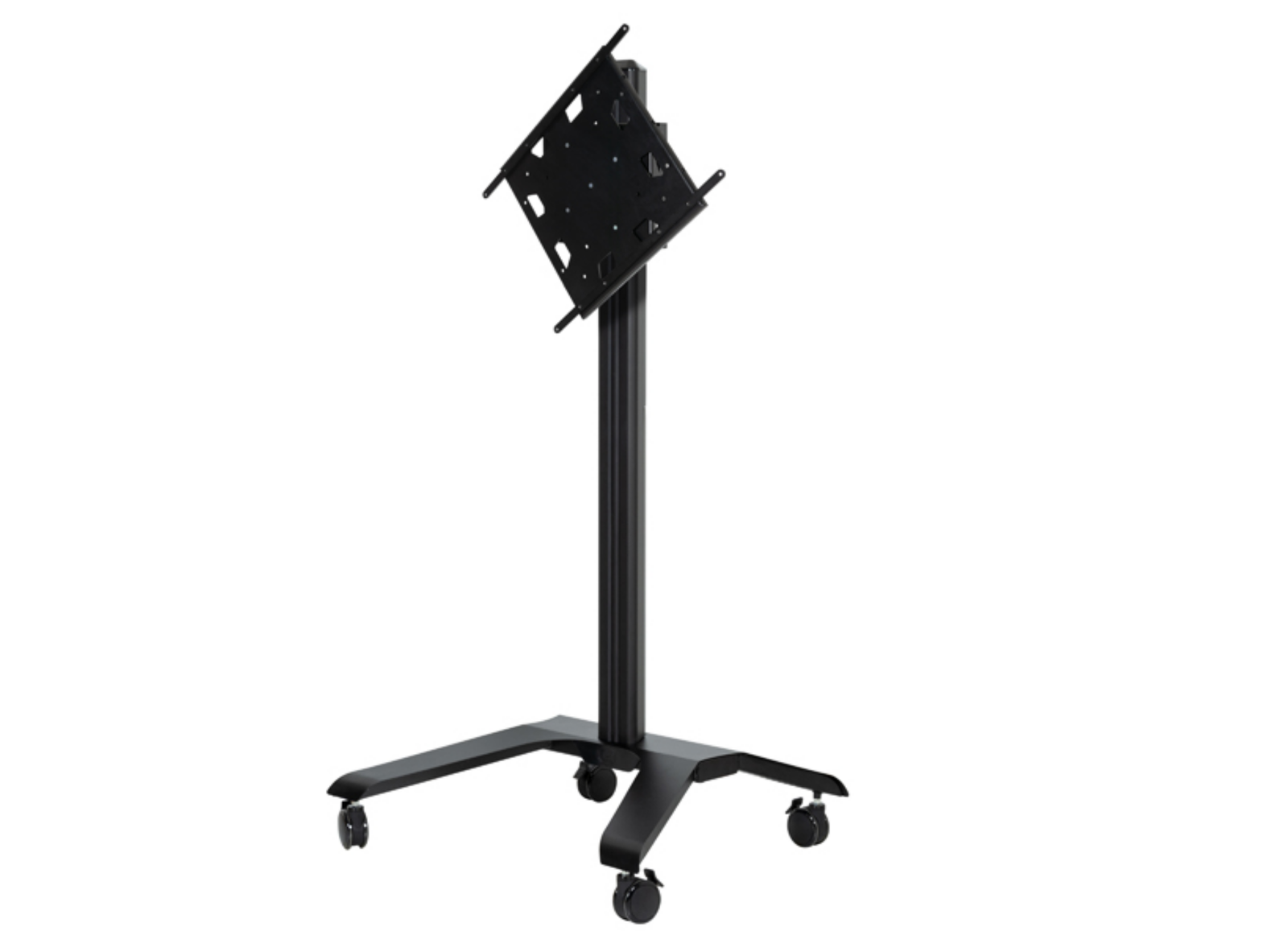 B-Tech BT8566/BB Flat Screen Trolley With Flip Rotation For 37"-75" Screen Mobile Trolley B-Tech
