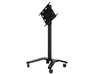 B-Tech BT8566/BB Flat Screen Trolley With Flip Rotation For 37"-75" Screen Mobile Trolley B-Tech
