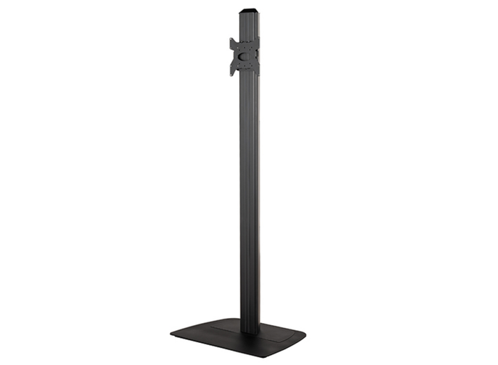 B-Tech BT8581/BB Medium Flat Screen Single Column Floor Stand Up to 47" Screen Floor Stand B-Tech