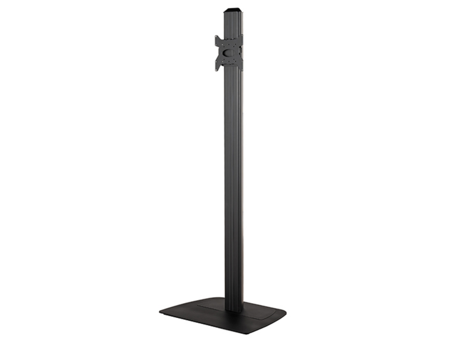 B-Tech BT8581/BB Medium Flat Screen Single Column Floor Stand Up to 47" Screen Floor Stand B-Tech