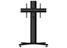 B-Tech BT8705/B Premium Freestanding Single Screen UC Stand - 1.4m