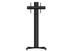 B-Tech BT8706/B Premium Freestanding Single Screen UC Stand - 2m Multimedia Carts & Stands B-Tech