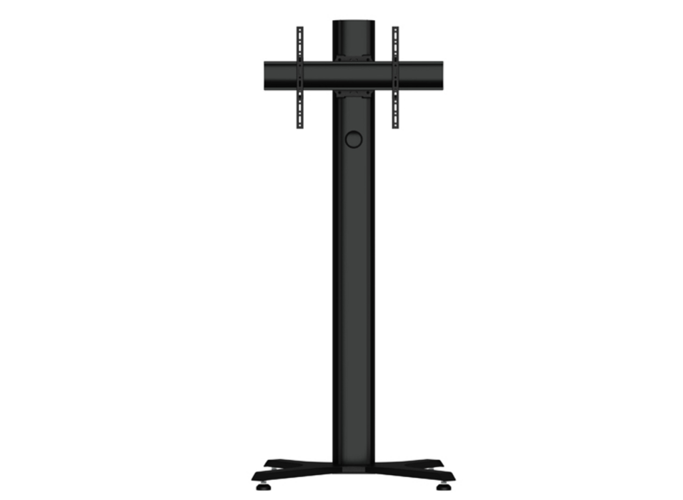 B-Tech BT8706/B Premium Freestanding Single Screen UC Stand - 2m Multimedia Carts & Stands B-Tech