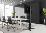 B-Tech BT8706/B Premium Freestanding Single Screen UC Stand - 2m Multimedia Carts & Stands B-Tech