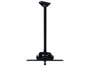 B-Tech BT893-FD025/BB 0.25M Fixed Drop Heavy Duty Projector Ceiling Mount - For Projectors Up To 70kg Projector Mount B-Tech