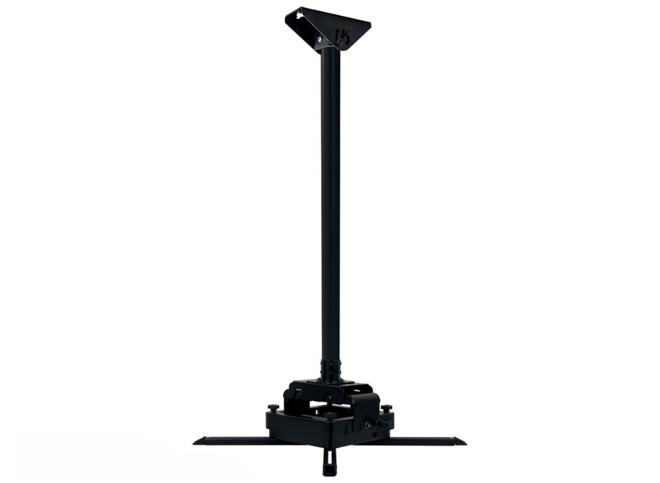 B-Tech BT893-FD025/BB 0.25M Fixed Drop Heavy Duty Projector Ceiling Mount - For Projectors Up To 70kg B-Tech Projector Mount B-Tech