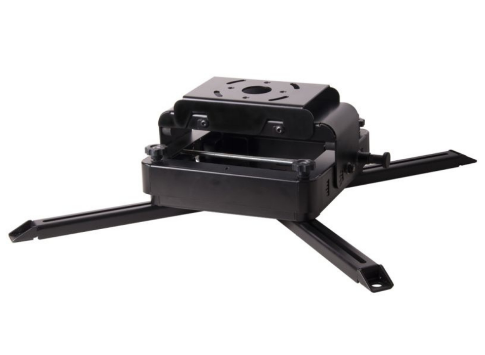 B-Tech BT893/B Heavy Duty Projector Ceiling Mount With Micro-Adjustment For Up To 70Kg Projectors B-Tech Projector Mount B-Tech