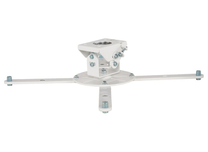 B-Tech BT899XL/W Extra-Large Projector Ceiling Mount With Micro-Adjustment For Up To 25kg Projectors Projector Mount B-Tech