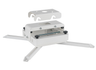 B-Tech BT893/W Heavy Duty Projector Ceiling Mount With Micro-Adjustment For Up To 70kg Projectors