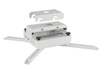 B-Tech BT893/W Heavy Duty Projector Ceiling Mount With Micro-Adjustment For Up To 70kg Projectors