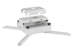 B-Tech BT893/W Heavy Duty Projector Ceiling Mount With Micro-Adjustment For Up To 70kg Projectors B-Tech Projector Mount B-Tech
