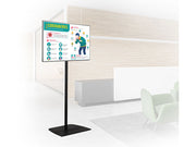 B-Tech Universal Large Flat Screen Single Pole Floor Stand - 1.8m | BT8572/BB Floor Stand B-Tech