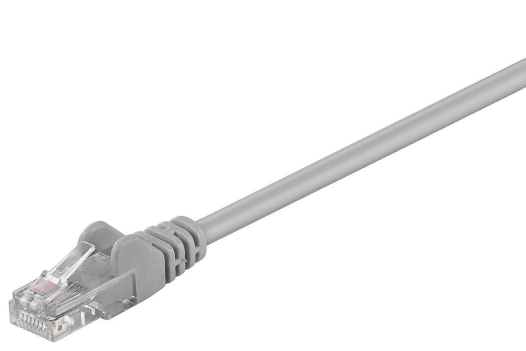 MicroConnect CAT5e U/UTP 5m Grey Network Cable | B-UTP505 Ethernet Cable MicroConnect