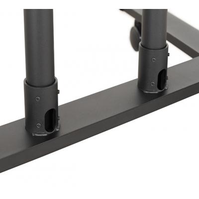 B-Tech Up To 75" Flat Screen Display Trolley / Stand | BT8504/BBV2 Mobile Trolley B-Tech