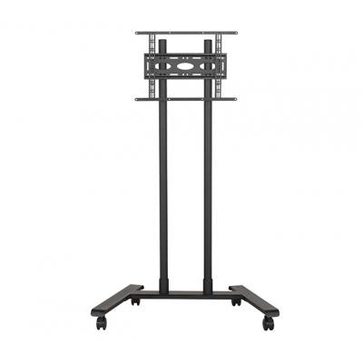 B-Tech Up To 75" Flat Screen Display Trolley / Stand | BT8504/BBV2 Mobile Trolley B-Tech