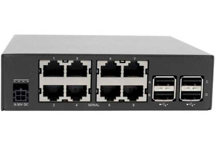 Tripp Lite Series 8-Port Console Server Built-In Modem Dual GbE NIC Flash Dual SIM | B093-008-2E4U-M Console Server Tripp Lite