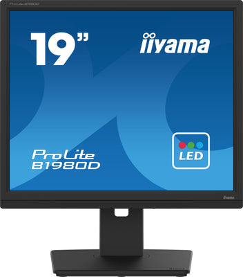 iiyama ProLite B1980D-B5 19" LED-Backlit Business Monitor Desktop Monitor iiyama