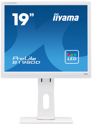 iiyama ProLite B1980D-W1 The 19" LED-Backlit Business Monitor Desktop Monitor iiyama
