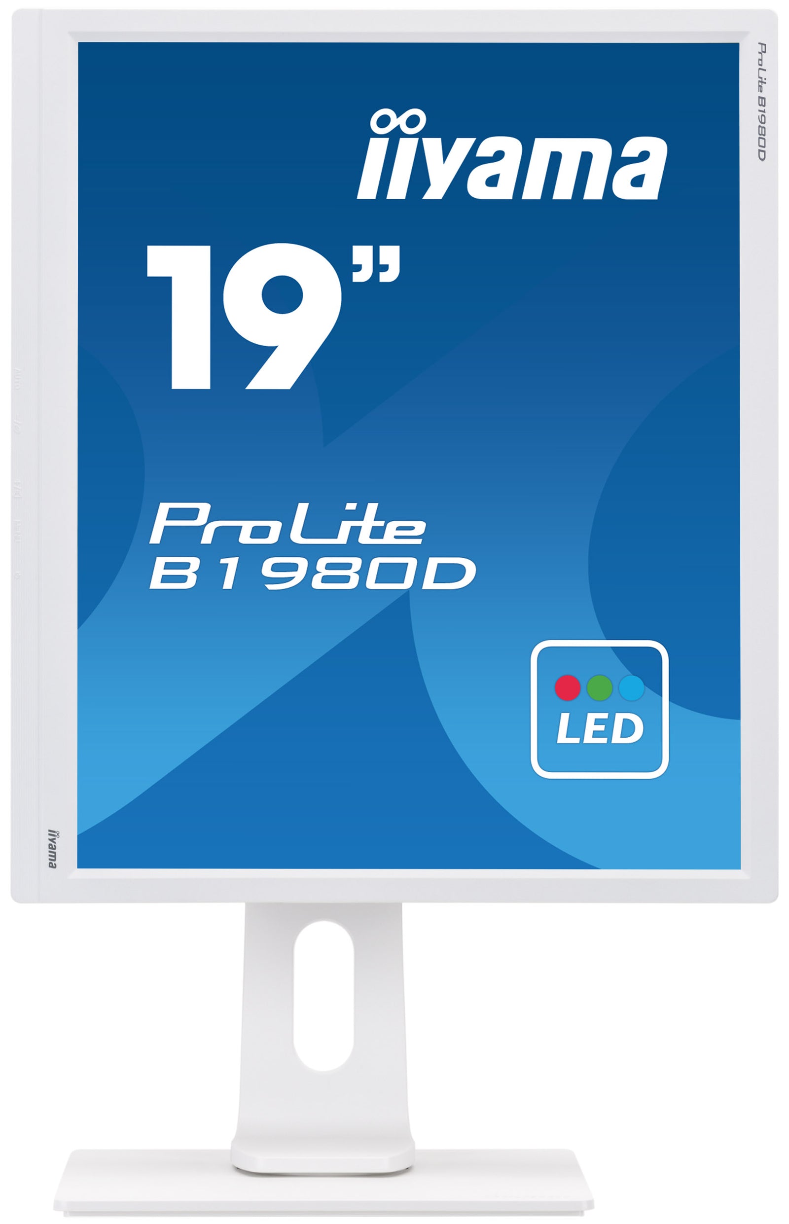 iiyama ProLite B1980D-W1 The 19" LED-Backlit Business Monitor Desktop Monitor iiyama