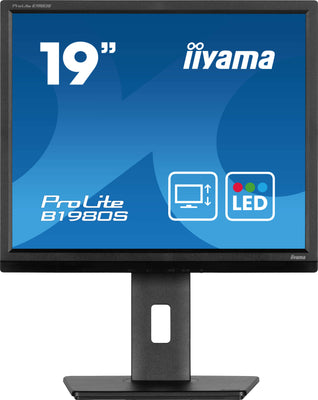 iiyama ProLite B1980S-B1 19" 75Hz 3ms LED-Backlit Monitor iiyama Desktop Monitors iiyama