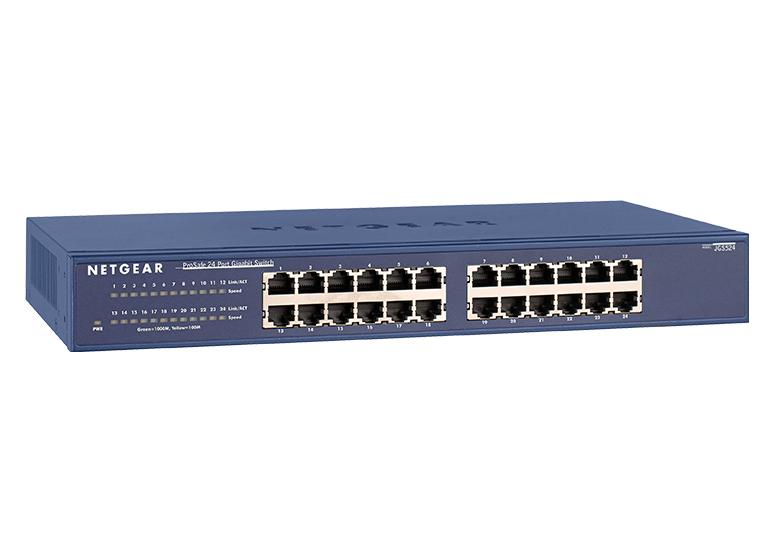 Netgear JGS524-200EUS 24-Port Gigabit Ethernet Unmanaged Switch Network Switch Netgear