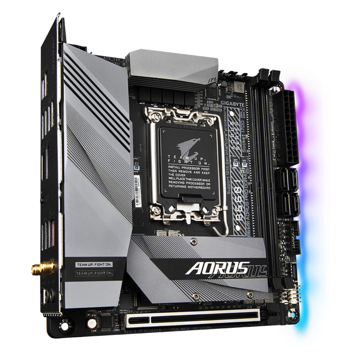 Gigabyte 121377 AORUS 1700 B660I AORUS PRO DDR4 M-ITX Motherboards