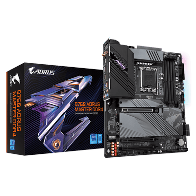 Gigabyte B760 AORUS MASTER DDR4 Motherboard Gigabyte Motherboards Gigabyte