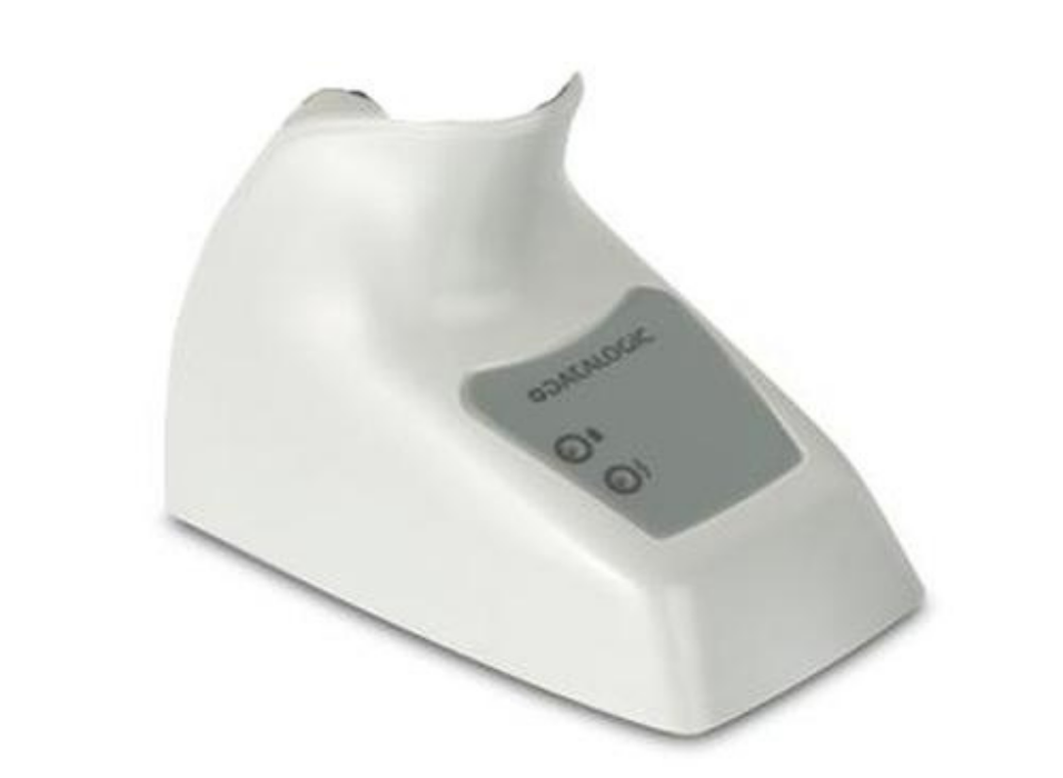 Datalogic Docking Cradle for Bar Code Scanner - Charging Capability - Serial - White | BC2030-WH-433