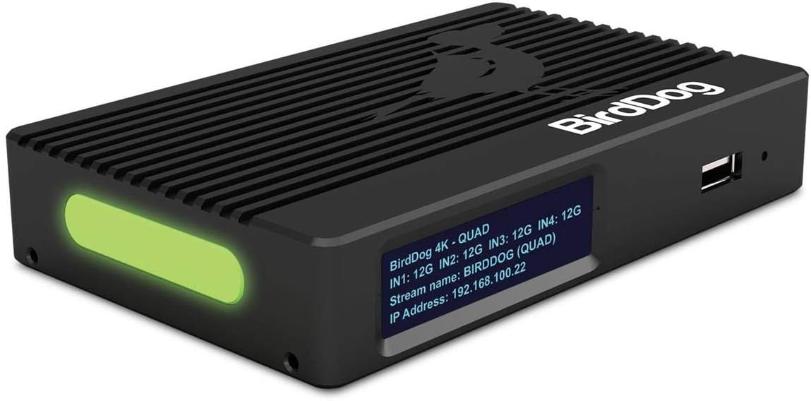 BirdDog 4K Quad SDI to NDI Encoder/Decoder | BD4KQUAD