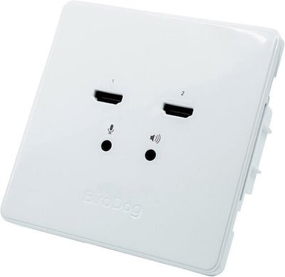 BirdDog Wallplate Dual Output | BDWPOUT AV Extender BirdDog