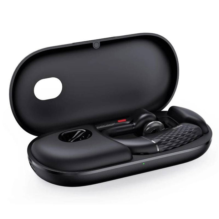 Yealink BH71-TEAMS-BLACK Single Over The Ear Portable Bluetooth Wireless Headset Headset Yealink