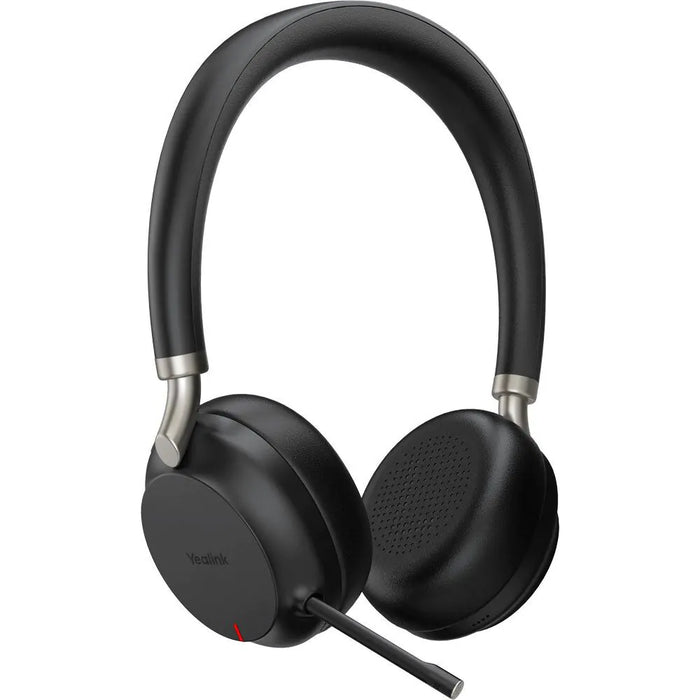 Yealink BH72LITE-TEAMS-BLACK Lite Dual Ear Teams Approved Bluetooth Headset Headset Yealink