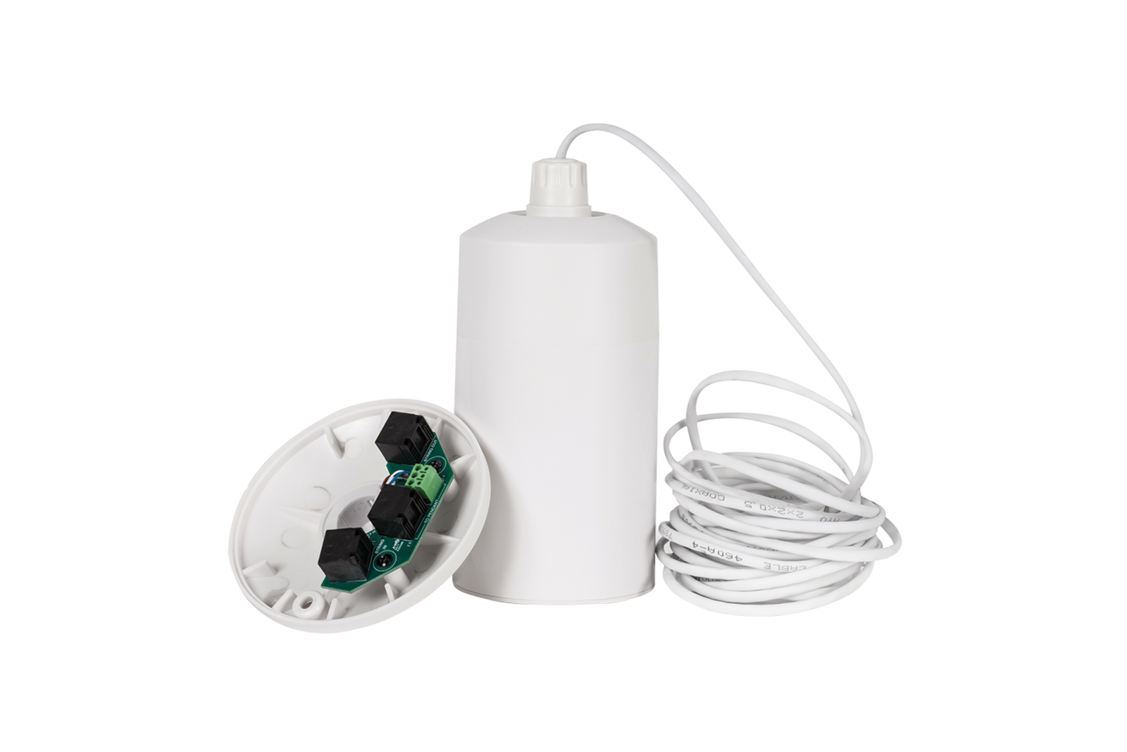 Biamp PM-W Qt Pendant Mount Kit For Active & Standard Emitters - White | 911.0963.900 Speaker Accessory BIAMP