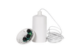 Biamp PM-W Qt Pendant Mount Kit For Active & Standard Emitters - White | 911.0963.900 Speaker Mount BIAMP