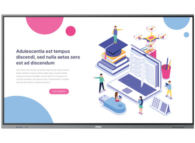 Vivitek NovoTouch BK860i 86" 4K Android Interactive Display Vivitek Interactive Display Vivitek