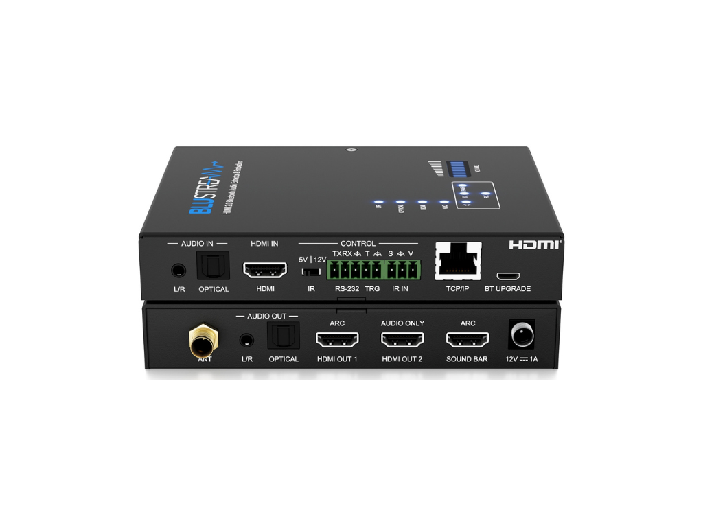 BluStream HDMI Bluetooth Audio Extractor & Embedder | BLUARC Adapter / Converter BluStream