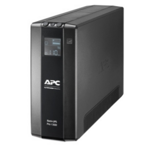 APC BR1300MI Back-UPS Pro, 1300VA/780W, Tower, 230V, 8x IEC C13 outlets, AVR, LCD, User Replaceable Battery