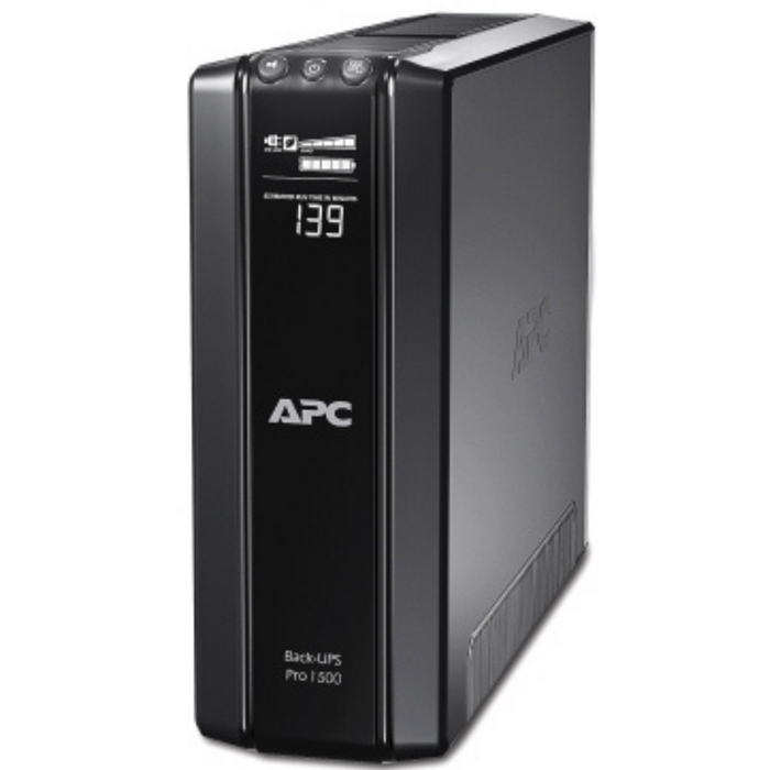 APC BR1500GI Back-UPS Pro, 1500VA/865W, Tower, 230V, 10x IEC C13 Outlets Uninterruptible Power Supply APC