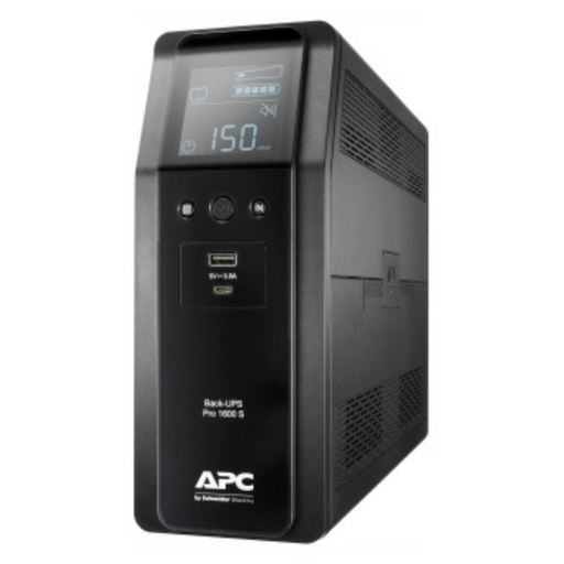 APC BR1600SI Back-UPS Pro, 1600VA/960W, Tower, 230V, 8x IEC C13 Outlets