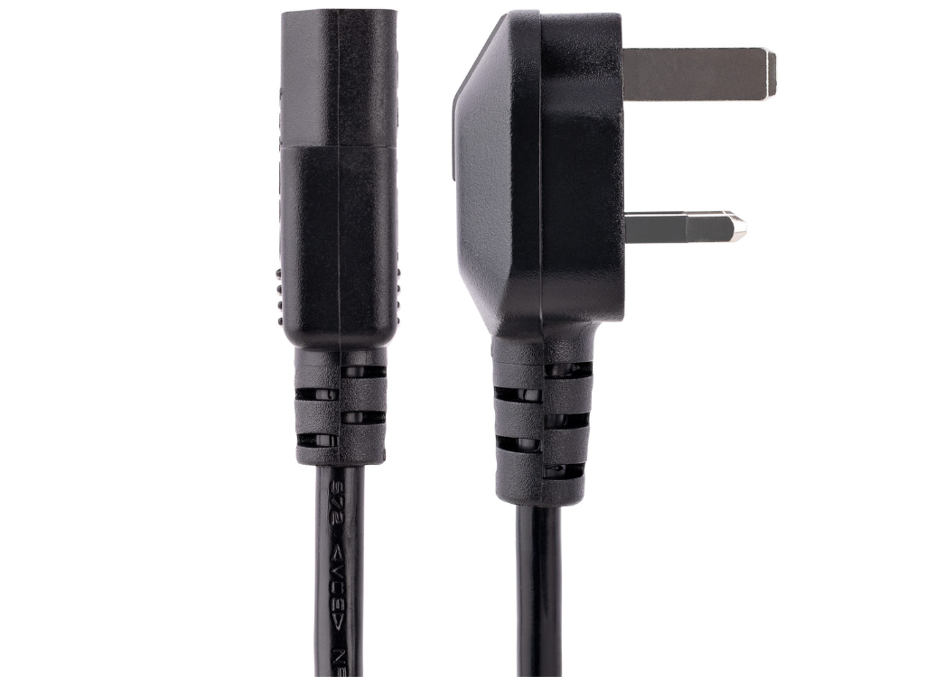 StarTech 1m Computer Power Cable - BS 1363 to C13 | BS13U-1M-POWER-LEAD Power Cable Startech