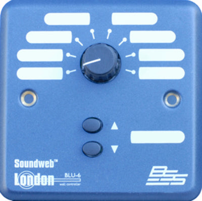 BSS BLU-6 Wall-Mount Controller | BSSBLU6UK Volume Control BSS