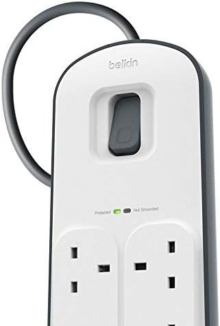 Belkin 2.4 Amp USB Charging 8-outlet Surge Protection Strip | BSV804AF2M