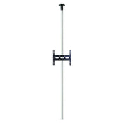 B-Tech 40" - 75" Floor to Ceiling Bracket With 2m Pole | BT2MFCB40-75 Floor to Ceiling Display Mount B-Tech Silver