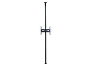 B-Tech 32" - 75" 3m High Portrait Screen Mount Floor to Ceiling | BT3MHPFSB32-75 Floor to Ceiling Display Mount B-Tech
