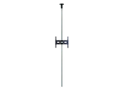 B-Tech 32" - 75" 3m High Portrait Screen Mount Floor to Ceiling | BT3MHPFSB32-75 Floor to Ceiling Display Mount B-Tech